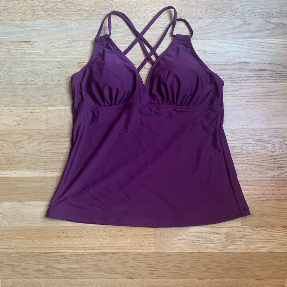 NWOT Purple Tankini - Picture 2 of 7